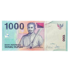 Indonesia P141 u  1 000 Rupiah Banknote           Free Shipping    
