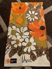     nwt  old Stock  Vintage Vera      Neumann Linen Kitchen Tea Hand Towel  Autumn    