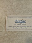 Vintage Ink Blotter From Hersheys 5-10-25 Cent Store