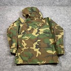Vintage 1991 Usgi Ecwcs Gen 1 Woodland Camo Cold Weather Parka Large Tennessee