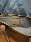 Madewell The Zip Top Transport Tote Bag Small Crossbody Brown Leather
