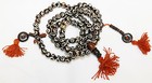 F720b Stunning 108 Tibetan Bone Prayer Mala   With Pouch  Hand Crafted In Nepal 