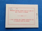 Canada Stamp Booklet  Scott 454c Mnh