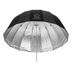 Glow Easy Lock Medium Deep Beaded Silver Fiberglass Umbrella  33  