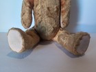 Vintage Jointed Mohair Teddy Bear 1930s   40s  Cotton Paws   Button Eyes 14 