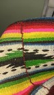 Beautiful High Quality 1920 s Antique Saltillo Blanket - Family Owned Only