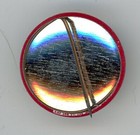 Vintage I Am Loved 1  Round Promotional Button Pin