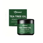 Fezora Tea Tree Foot Cream With Aloe Vera   Vitamin E For Deep Moisturising 50g