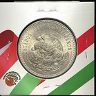 1948 Mexico Silver 5 Pesos  Bu Condition  Nice Eye Appeal 
