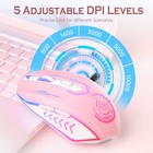 Gaming Mouse Wireless Gaming Mouse With 6 Buttons 7 Changeable Led Color Up T