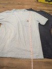Lot Of 2 Carhartt K87 Pocket T-shirt Mens Large Loose Fit Cotton Workwear Tee