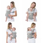 Ergobaby 360 All Carry Positions Ergonomic Cool Air Mesh Baby Carrier - Carbon G