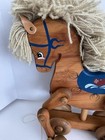 Vintage Wooden Pull Horse