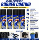 4 Pack Plasti Dip Mulit-purpose Rubber Coating Spray Black 11oz Aerosol