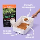 Paco   Pepper Made From Olive Pits Natural Low Dust Clumping Cat Litter- 11 5lbs