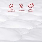 Waterproof Pack N Play Mattress Pad Protector Soft Cotton Mini Crib Sheets Cover