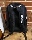 Head Black Red And Silver Backpack For Tennis Sports   Athletics