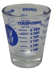 Weight Watcher  ww  - Mini Measuring Cup Shot Glass  4 Different Measurements