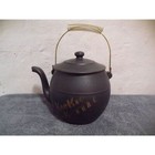 Vintage Mccoy Cookie Cast Iron Kookie Kettle 1960 s Usa Black Tea Pot