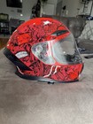 Never Used Bike Helmet  Size Large With Visor  Great Condition 