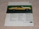 1971 Big Chevrolet  - Orignal Brochure  - Excellent Condition