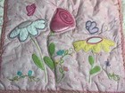 Baby Connection Pink Flower Quilt Vintage Soft Exceptional 