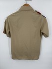 Boy Scouts Of America Cub Scout Uniform Youth Shirt Polyester Blend Size Large