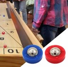 24pcs Replacement Shuffleboard Pucks Tabletop Football Prop Roller Mini Child