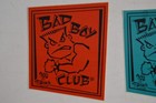 4 Vintage Bad Boy Club Stickers Lot Life s A Beach Collectible 1980 s Surf Skate