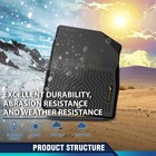 Tpe Floor Mats For Macan 2014-2025 All Weather Protection 1st 2nd Row 3pcs Black