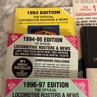 Vintage Books James W  Kerr Trains Locomotive Roster Lot Of 6 Small