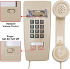Retro Wall Phones For Landline With Loud Mechanical Ringer Vintage Wall Mount Ph