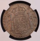 1818-lima Peru  king Ferdinand Vii  Silver 8 Reales - Ngc Au55  Impressive Au  