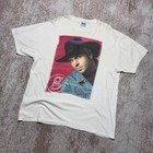 Vintage 1993 Garth Brooks Photo Graphic Shirt Size Xl White Ptp  24  Length  30 