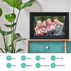 10-inch Digital Smart Picture Frame With Wifi  Hd Ips Screen  32gb Storage