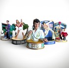 Carlton Cards Elvis Presley Musical Ornament Lot Of 5 Heirloom Series W Boxes