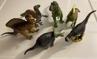Safari Ltd Dinosaur Figures Lot Vintage Spinosaurus T Rex Triceratops Iguanodon