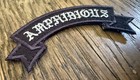 Amphibious Group Ribbon Od Grey   Black Operator Patch Ukraine