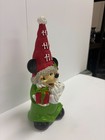 Disney Mickey Mouse    ho Ho Ho    Christmas Gnome Figurine     Holiday Decor
