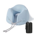 U-shaped  Ergonomic Memory Foam Travel Neck Pillow Super Soft Material Adjustabl