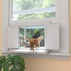 Catio Universal Cat Window Perch With Waterproof Transparent Top 24  To 42 5 