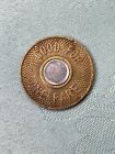 New York City Transit Authority Sjd Good For One Fare Nyc Bullseye Subway Token