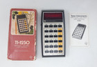 Vtg Texas Instruments Ti-1250 Electronic Calculator Memory Red Display Works