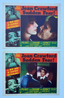 Sudden Fear - 1952 Lobby Card Set Of 8 Vintage Joan Crawford Film 11x14