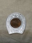 We Want Peyser Again Encased Lucky Penny Advertising Good Luck Horseshoe