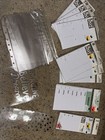 Carpe Diem Personal Planner Inserts Large Lot Weekly Daily Pouches Notes Pouches