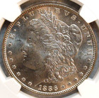 1886 P Morgan Dollar Ngc Ms62 Uncirculated Silver  1 Coin Buy It Now 