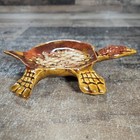 Turtle Dryden Pottery Signed Arkansas 6 5  Soap Jewelry Trinket Dish