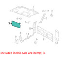 2008-2009 Ford F-350 Super Duty F-250 Super Duty Visor Asm Sun 8c3z2504104dc New