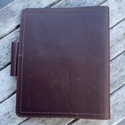 Saddleback Leather Large Moleskin Cover Chestnut